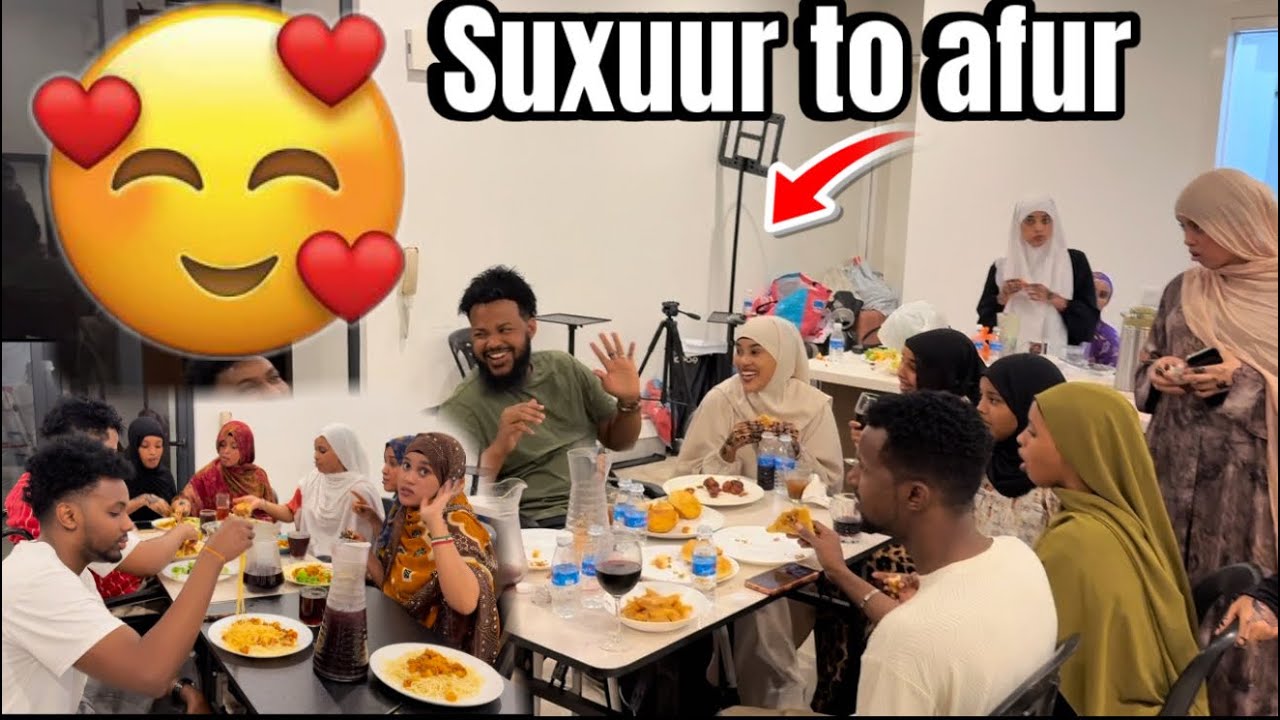 ROUTINE SUXUUR IYO AFUR KII UGU HOREEYAY AYAAN ISLA CUNAY BAASHAL T27 ❤️❤️
