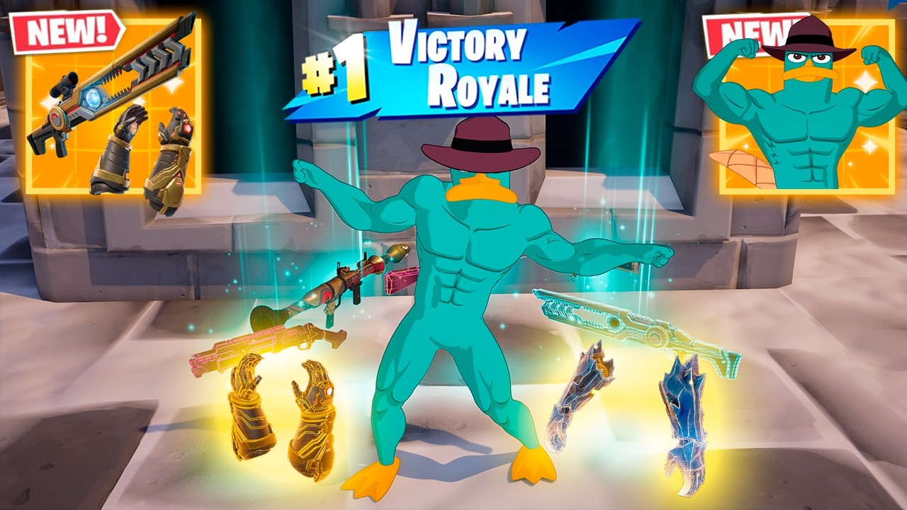 BUFF PERRY vs NEW MYTHIC'S CHALLENGE (NEW!! Fortnite Chapter 7 Season 2)