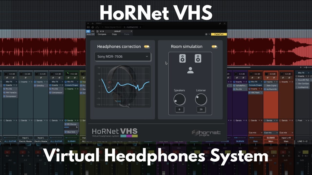 HoRNet VHS Virtual Headphones System | Plugin for Headphone Mixing