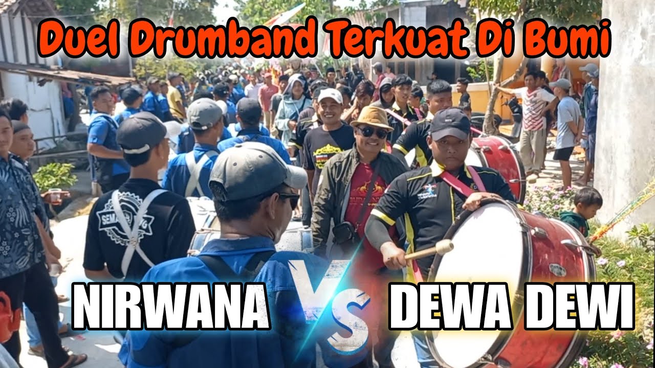 Pertemuan Dewa Dewi Dan Nirwana Drumband Kondangnya Jawa Tengah Di Desa Tangkis Guntur Demak