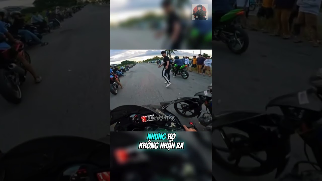 Kawasaki H2 vs ZX-25R v&agrave; c&aacute;i kết! @kenung_97 #shorts