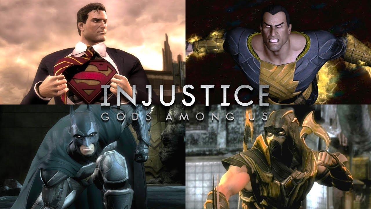 Injustice Gods Among Us - All Character Intros (4K 60FPS)