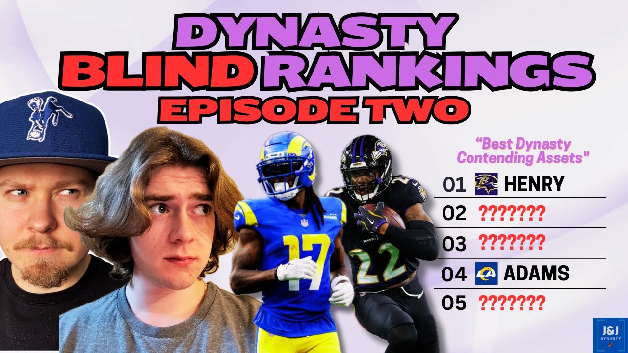 Dynasty Blind Rankings (The Best Way to Test Dynasty Values)