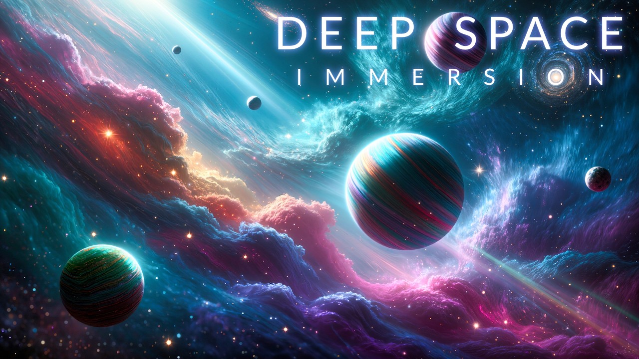 Deep Focus for Programming & Creative - Cosmic Space & Smoked Nebula Flow [4K]