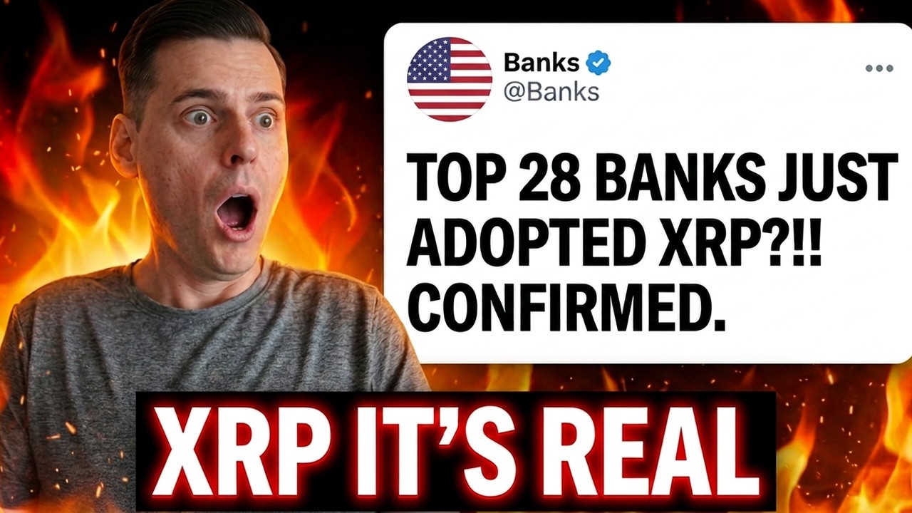 НИЧЕГО СЕБЕ!!!! 30 КРУПНЕЙШИХ БАНКОВ МИРА ТАЙНО ПРИНЯЛИ XRP!!! (О БОЖЕ!)