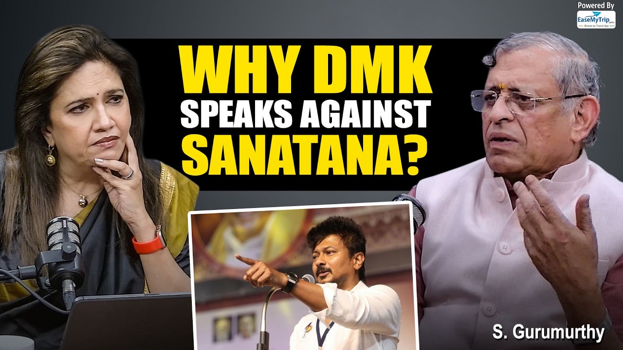 &ldquo;Anti-Sanatana is part of DMK&rsquo;s political dishonesty in Dravidian & Tamil politics&rdquo; | S Gurumurthy