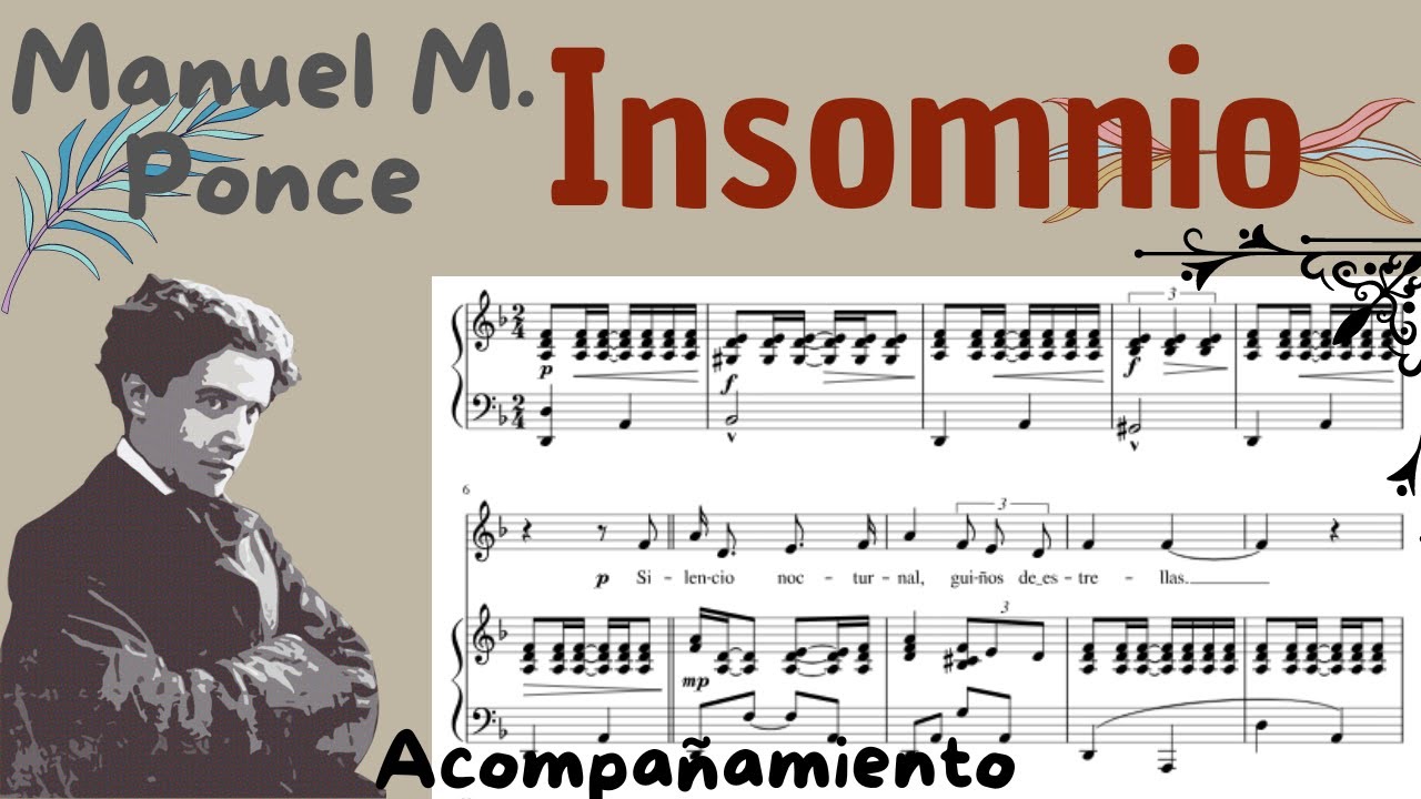 Insomnio (acompañamiento)- Manuel M. Ponce