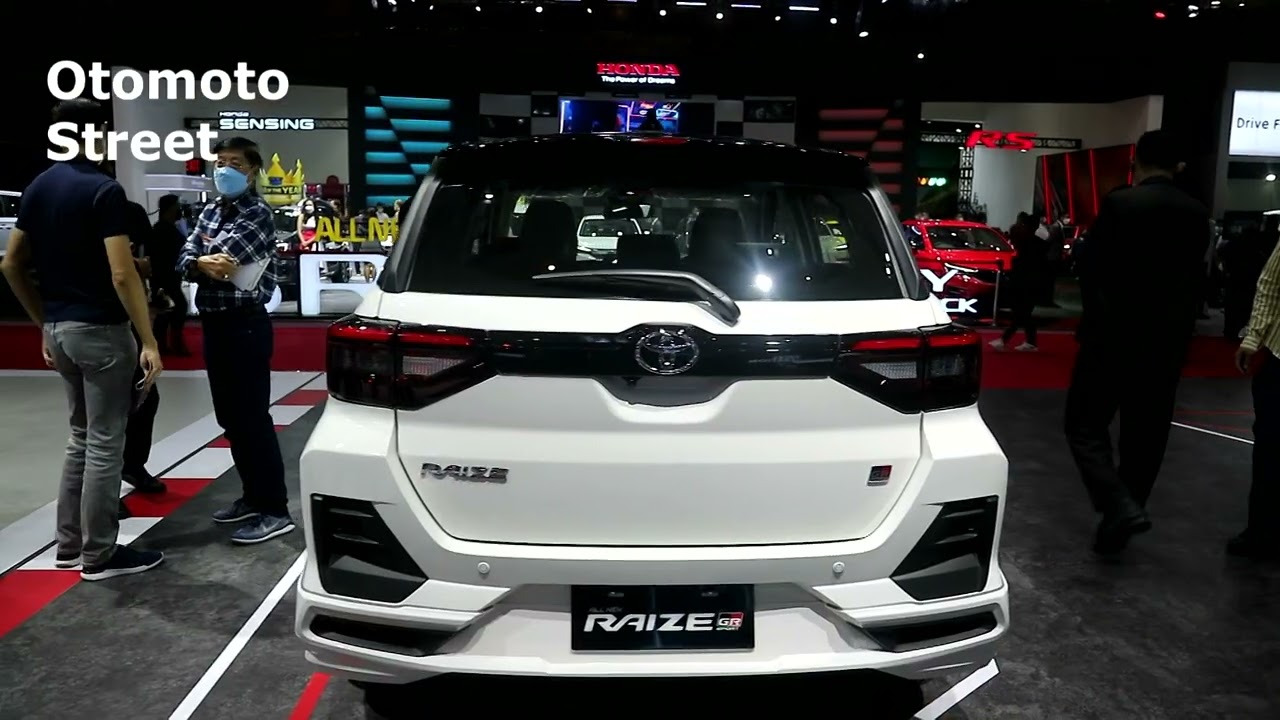 New Toyota Raize Turbo GR Sport 2023 ,White colour ,Exterior and Interior