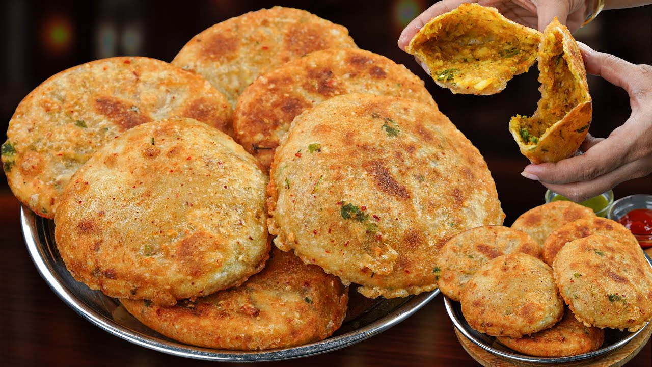 Khasta Atta Nashta Recipe | Fluffy & Crispy Evening Snacks | Easy Tea Time Snack Recipe