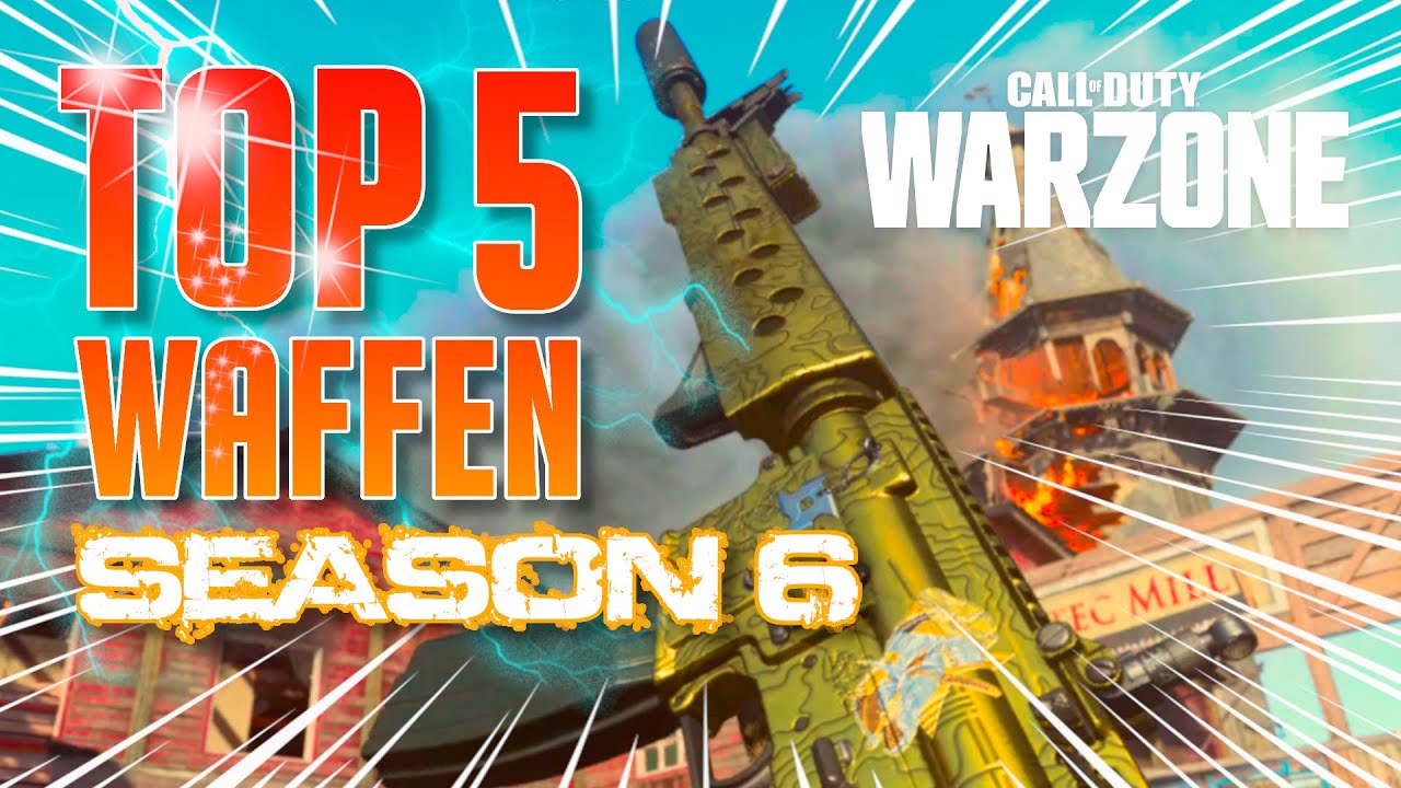 TOP 5 BESTEN Waffen + Klassen Setup (Season 6) | Modern Warfare Warzone [TOP 5 Serie: Folge 11]