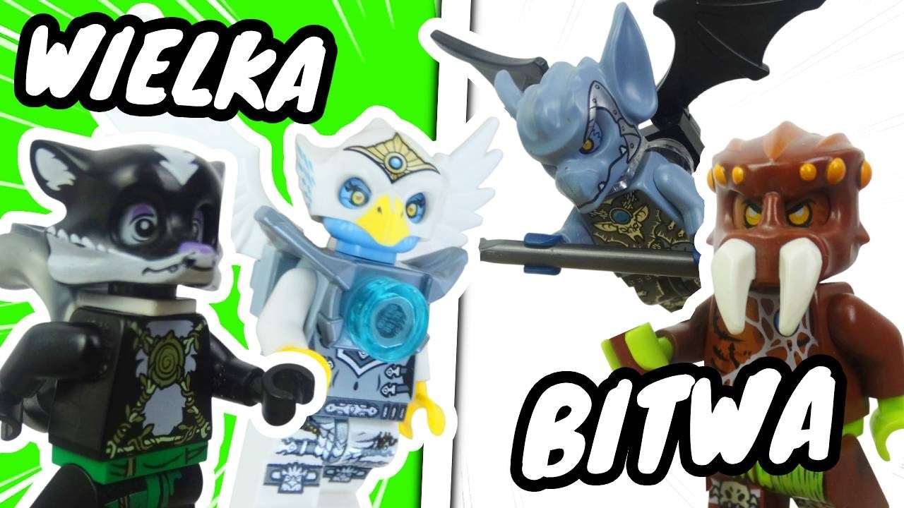 3 LEGOTUBERÓW BUDUJE WIELKĄ BITWE Z LEGO CHIMA (1/3)
