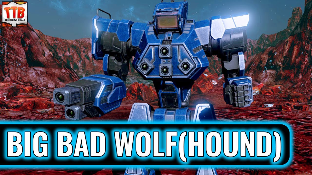 Lekki mech - ale LICZBA OBRAŻEŃ POZIOMU ​​SZTURMU? - Wolfhound - Mechwarrior Online