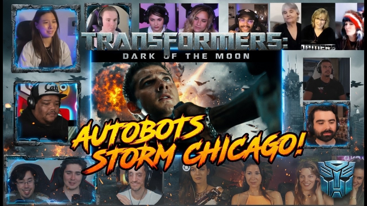 Autobots Charge into Chicago Battle | Dark of the Moon Reaction Mashup