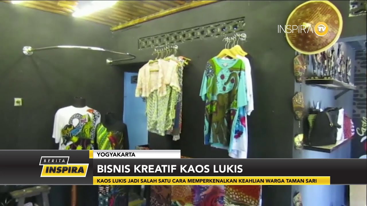 Kaos Lukis Asal Taman Sari Tembus Pasar Luar Negeri