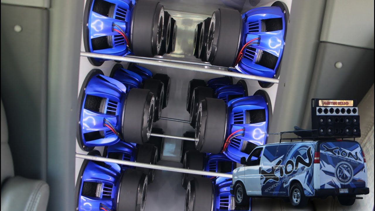 ¡DEMO Xion Car Audio con 18 SUBWOOFERS de 15" y 4 MIL Watts RMS c/u!