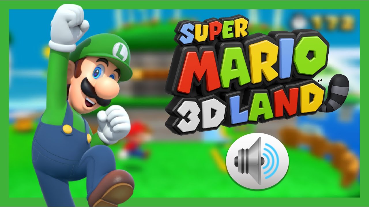 Super Mario 3D Land - Luigi Voice Clips