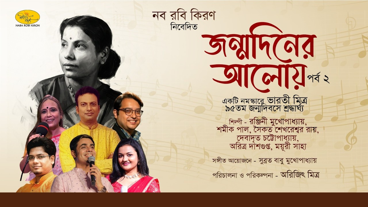 Jonmodiner Aloy | জন্মদিনের আলোয় পর্ব ২ | Bharati Mitra | Birth Anniversary Tribute |Naba Robi Kiron
