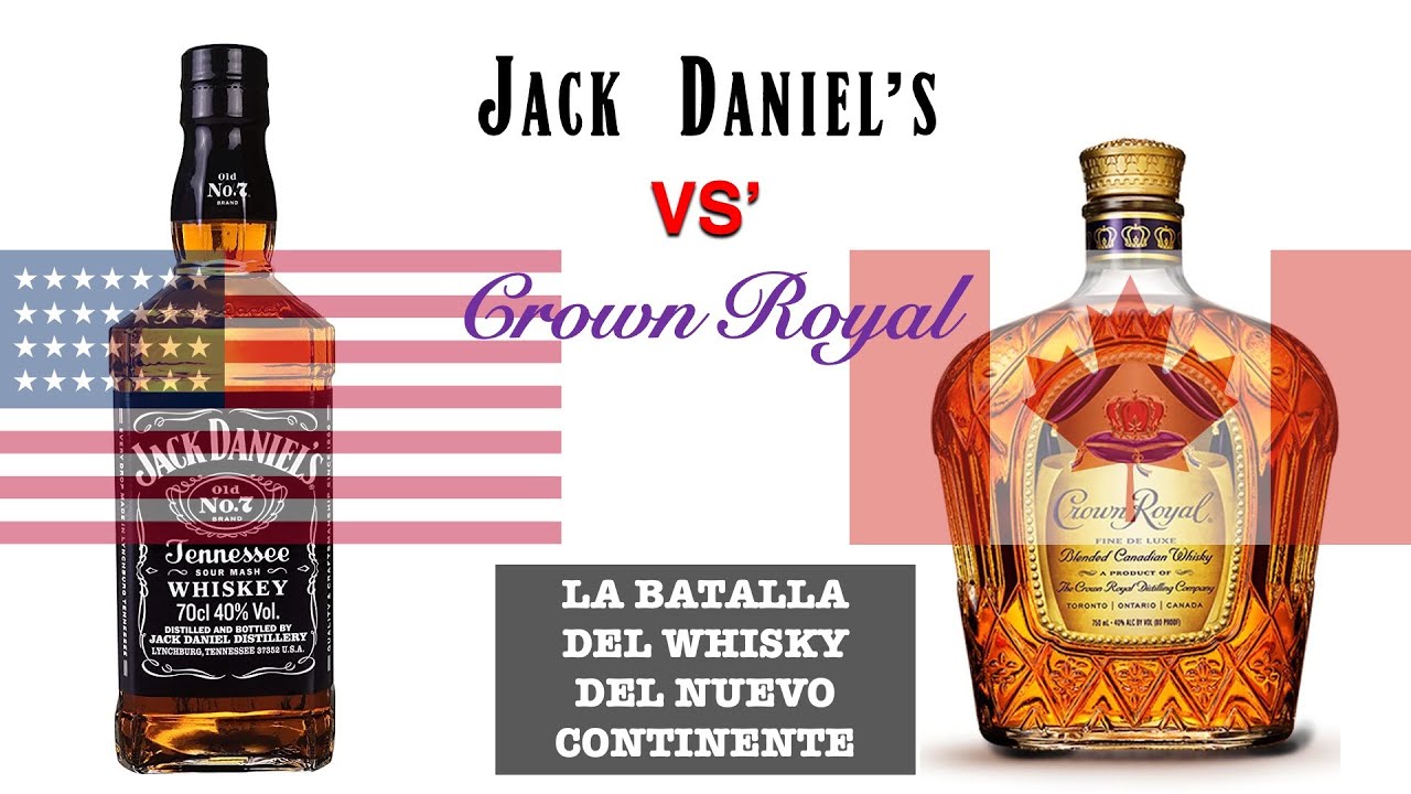 Hablemos de Jack Daniels vs Crown Royal