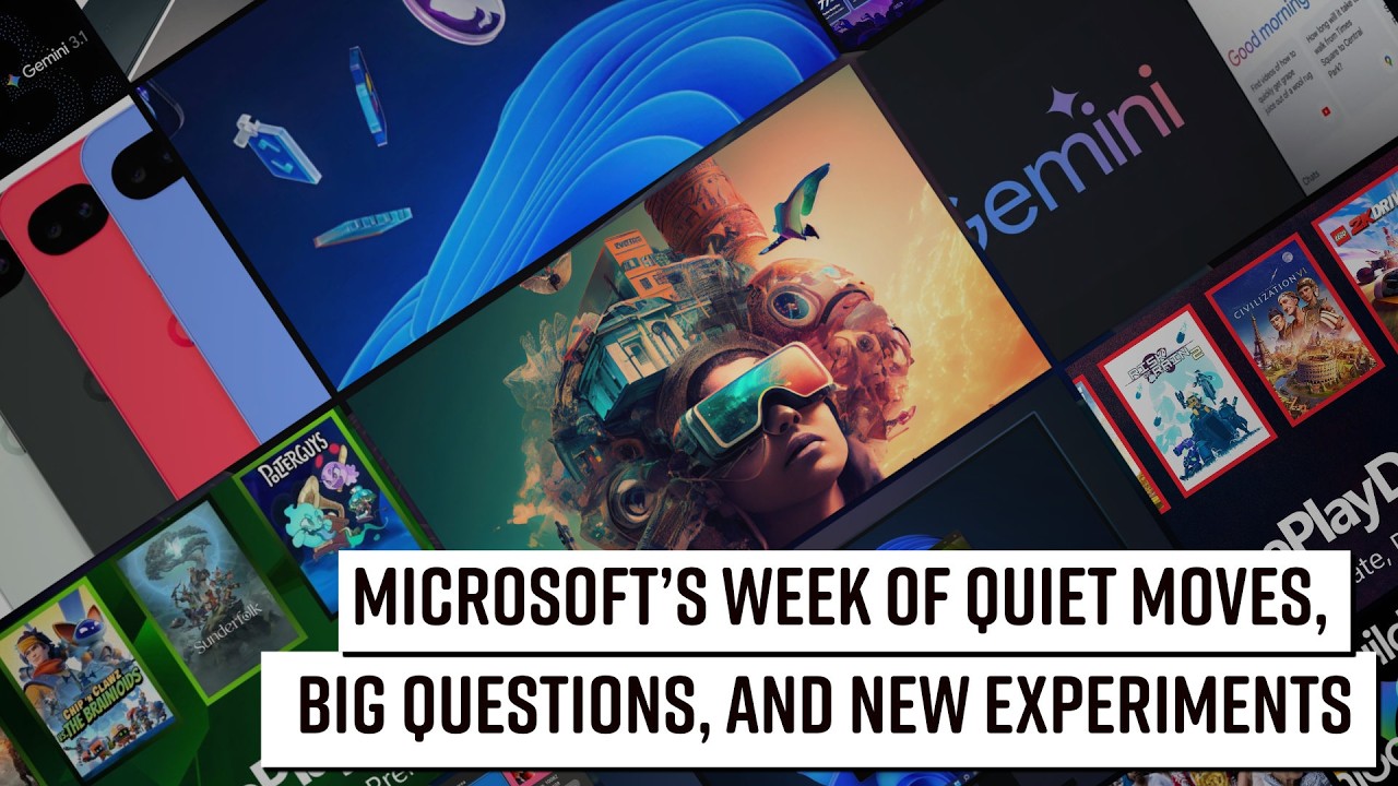EP.86 - Microsoft’s Week of Quiet Moves, Big Questions, and New Experiments