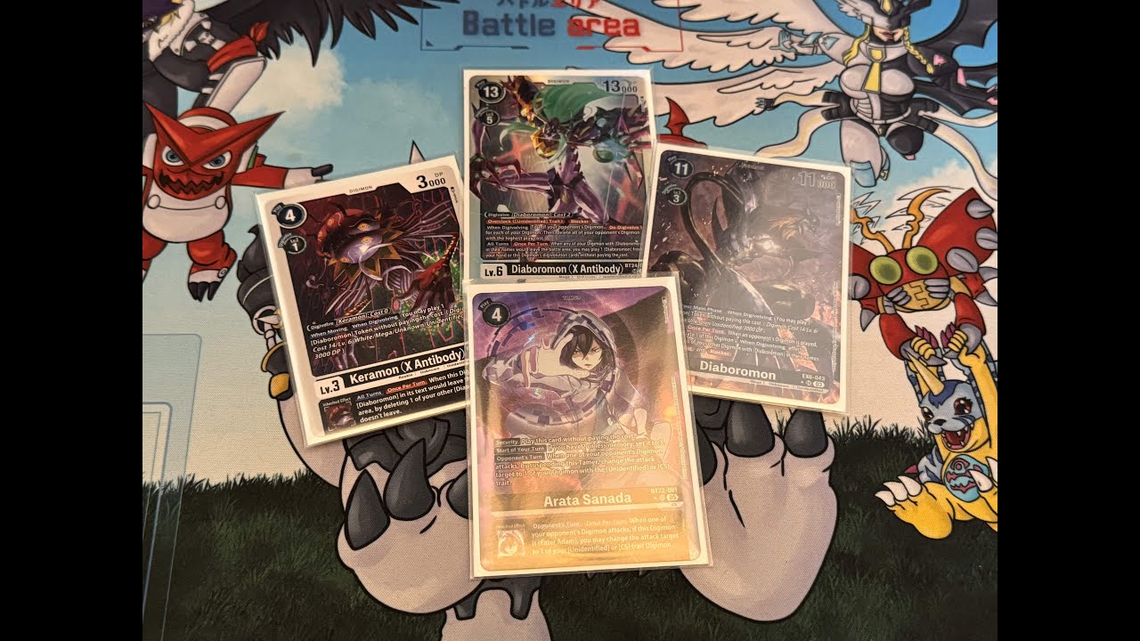 Spicy Diaboromon Deck Profile Post BT24