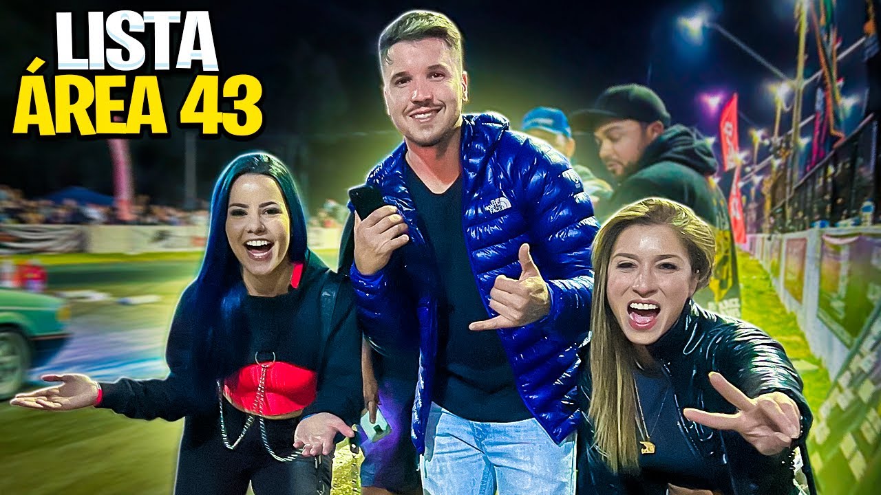 LEVEI A DHARA NO RACHA! LISTA ÁREA 43! *Diego Faustino correu*