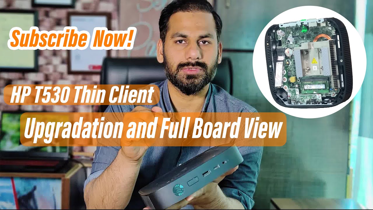 Upgradation and Full Board View of HP T530 Thin Client (Mini PC) - Select Pakistan