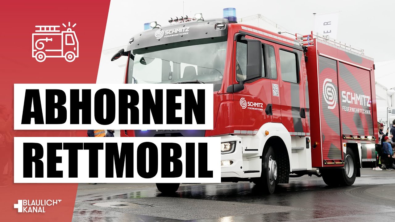 Rettmobil Messe 2024: Das Große Abhornen - Spektakulärer Blaulicht-Umzug!