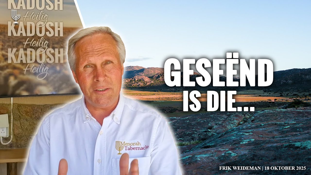 Geseënd is die... - Frik Weideman | Menorah Tabernakel