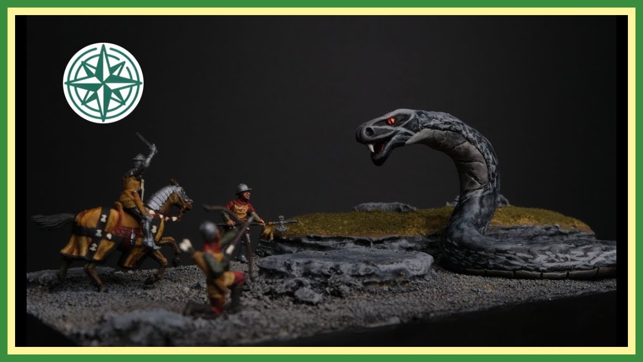 A Knightly Mission Diorama | Tales from Mund