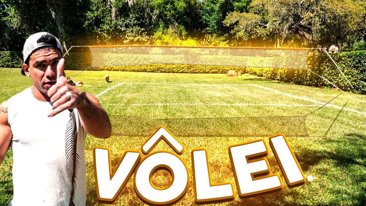 CONSTRU&Iacute; UMA QUADRA DE V&Ocirc;LEI NA MANS&Atilde;O COPA || VLOG 153