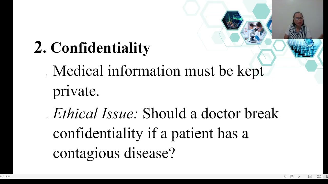 ETHICAL ISSUES IN MEDICINE AND BIOTECHNOLOGY