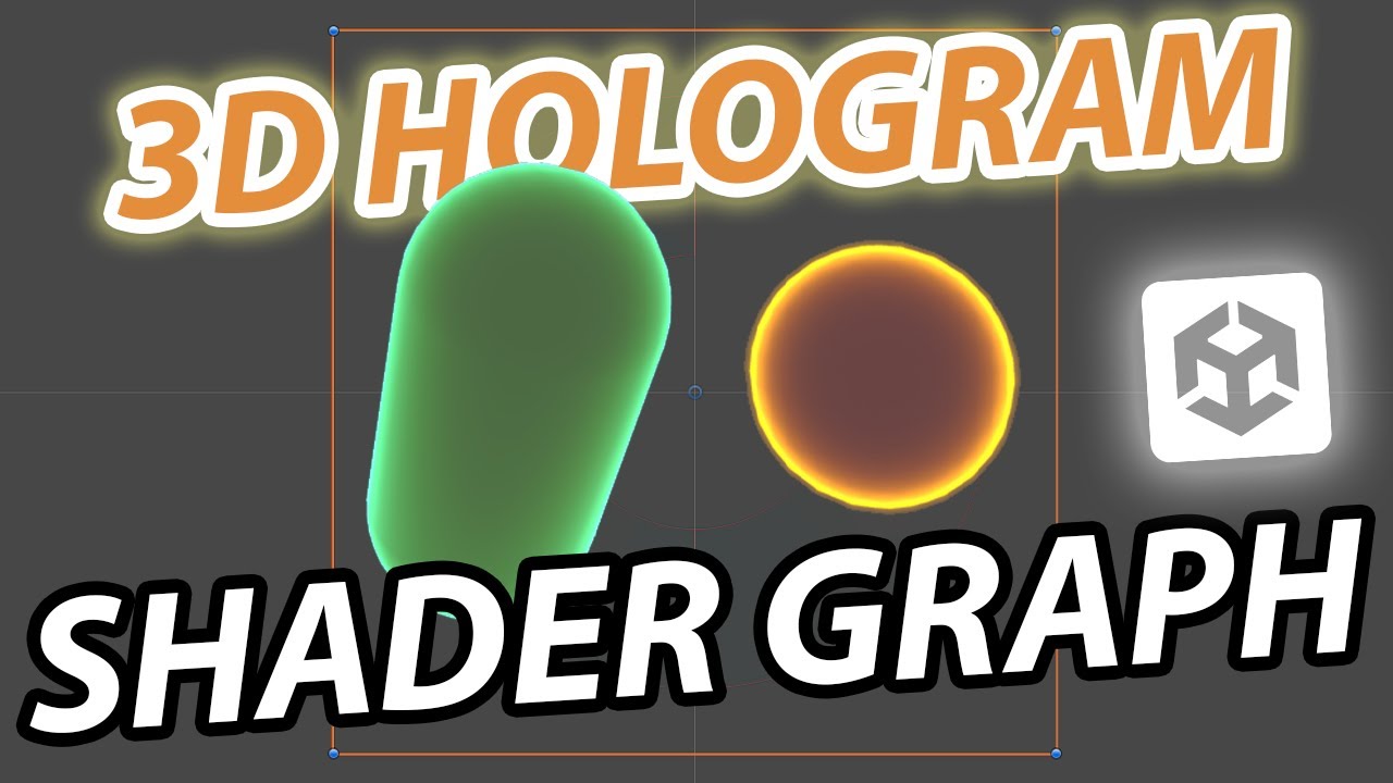 Simple 3D Hologram Effect in Unity | Shader Graph Tutorial