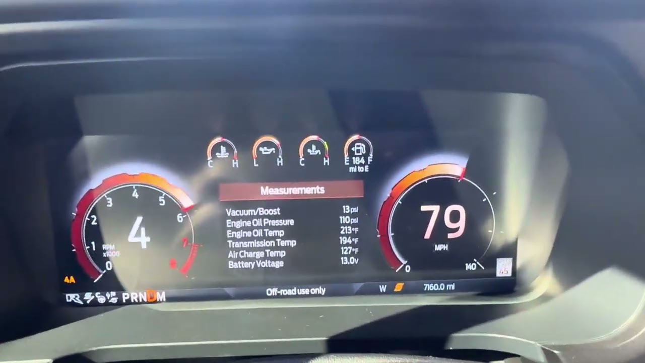 2025 Ford Raptor R 0-113mph (top speed)