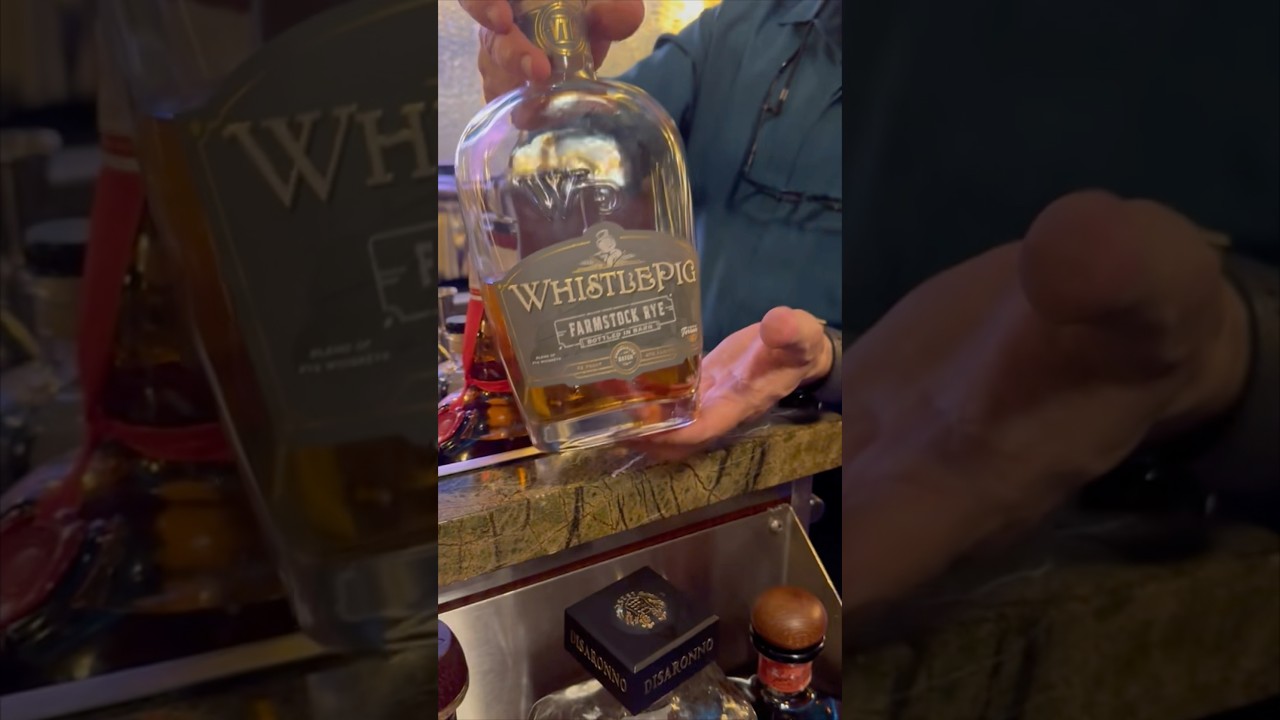 Whistle Pig Smokey Old Fashion #Bimini Steakhouse#foodandtravel #Casino