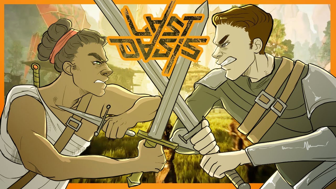 LAST OASIS SURVIVAL EP 2 - CLAN WAR! - First Time PVP