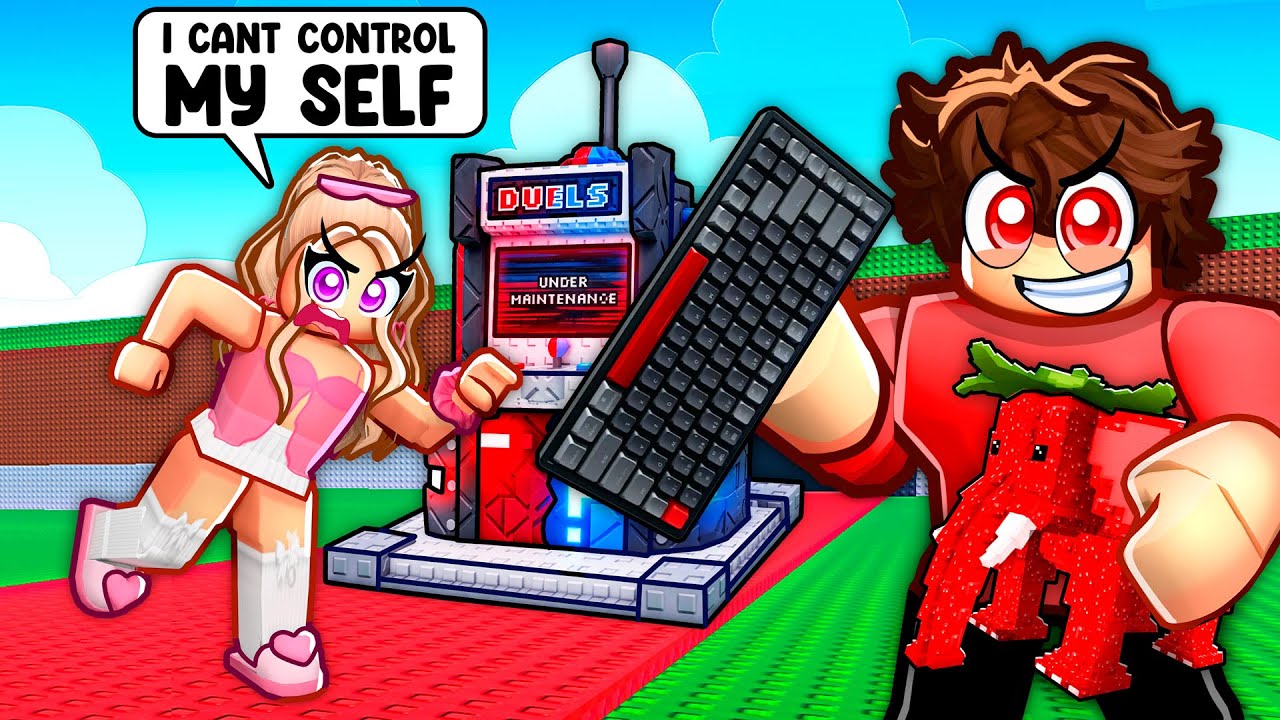 Wireless Keyboard Prank In Steal A Brainrot Duels...