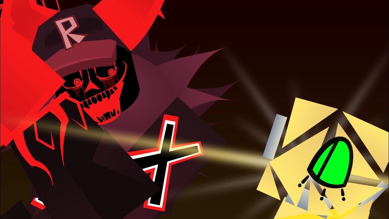 GUEST 666 VS HARKEN (Without effects version) (STICKNODES ANIMATION)