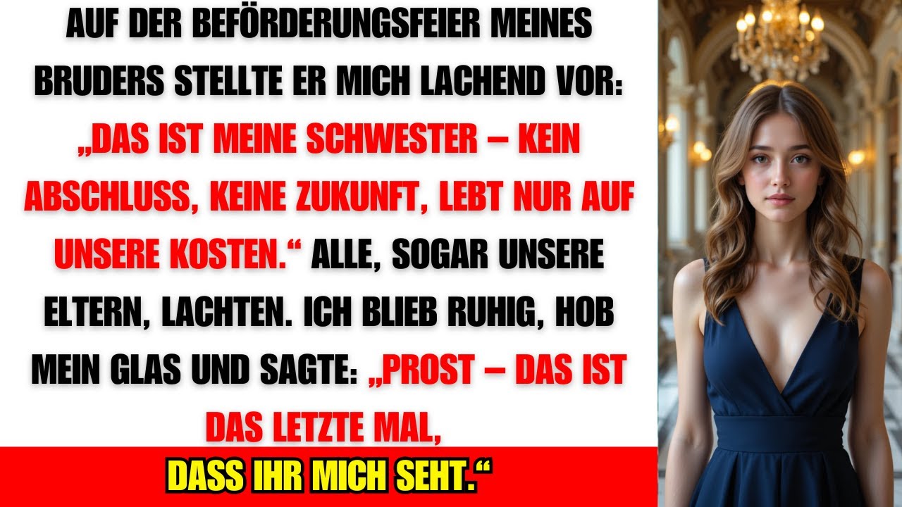 Gedem&uuml;tigt auf der Feier meines Bruders &ndash; was danach geschah, ver&auml;nderte mein Leben