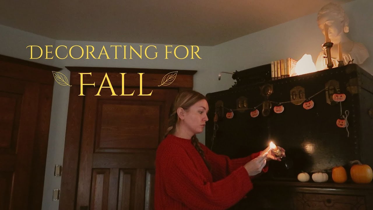decorating for fall 🎃 vintage inspired halloween & fall DIYs