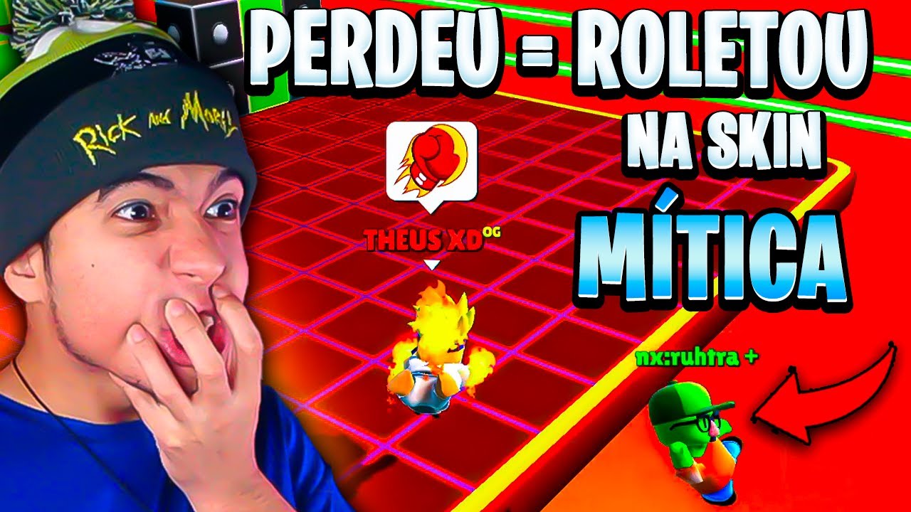 SE PERDER NO X1 LENDÁRIO ❌ VAI GASTAR GEMAS NA ROLETA MÍTICA 💎 ROLETA ROUBADA DEMAAIS 😡