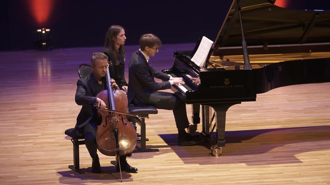 Marc Coppey & Guillaume Bellom - Beethoven, Sonate pour violoncelle n&deg; 3 - Festival de P&acirc;ques 2022