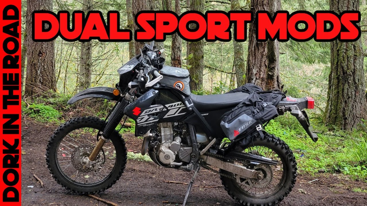Best Dual Sport Motorcycle Mods for Bike Protection and Rider Comfort