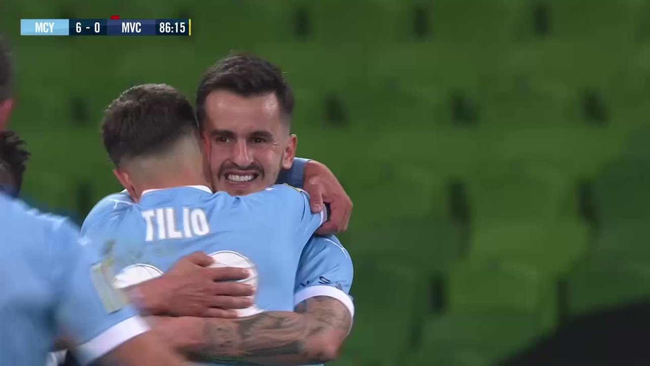 Soccer Melbourne Derby | MacLaren scores five as the City win the Melbourne Derby 7-0