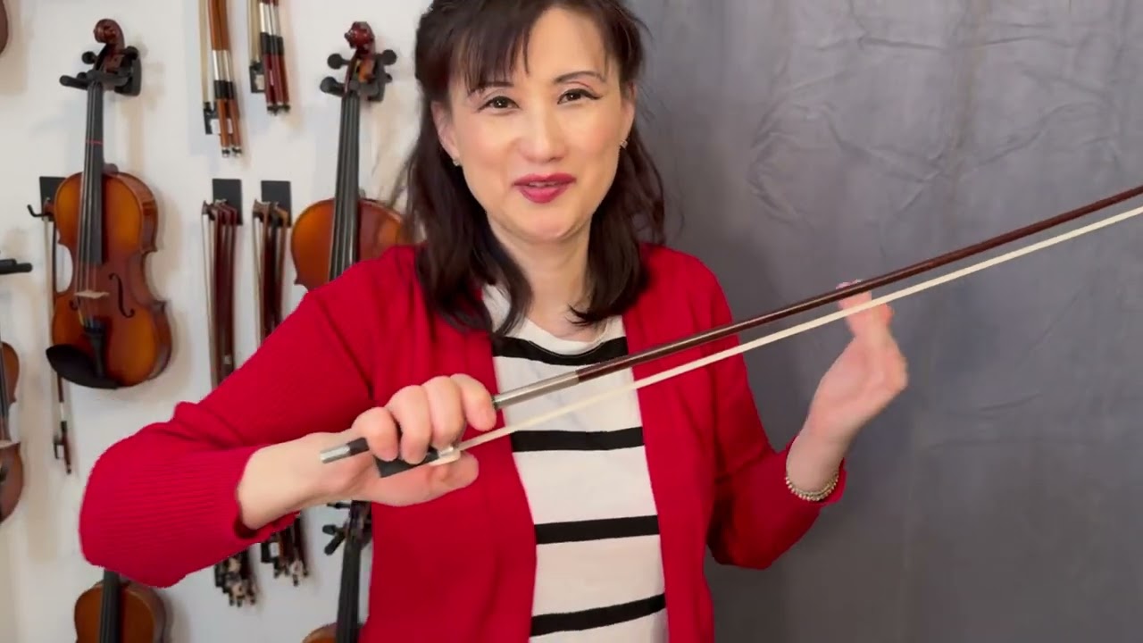 How to hold the Violin bow properly from BEGINNER to PRO