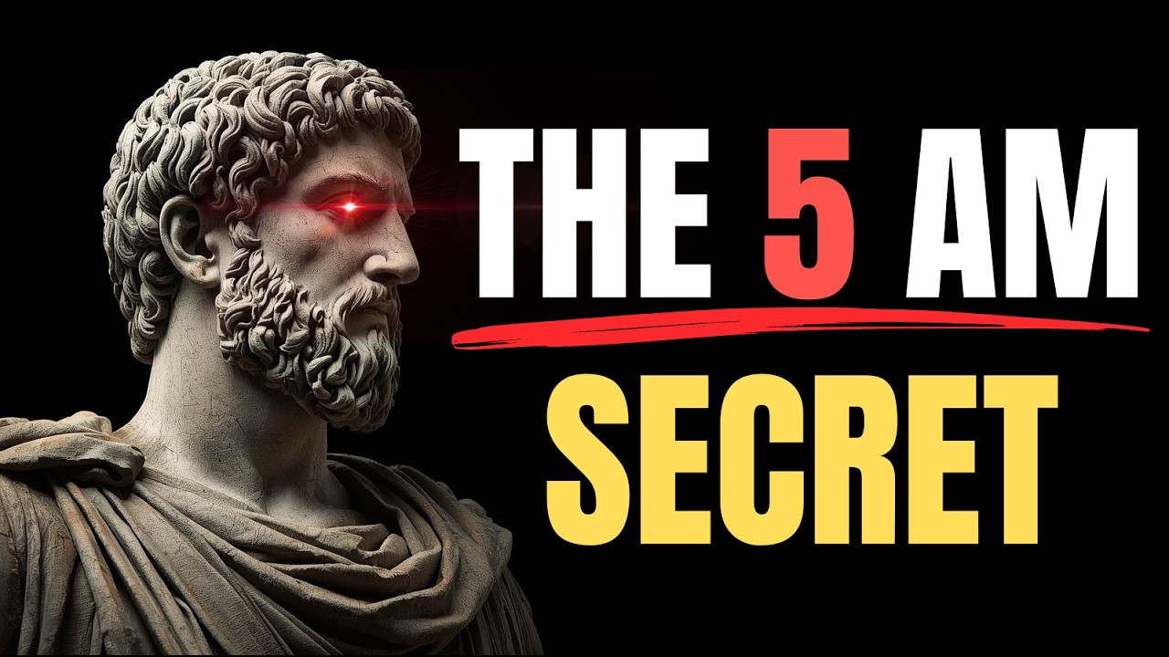Transform Your Life: The Stoic Morning Routine | STOICISM