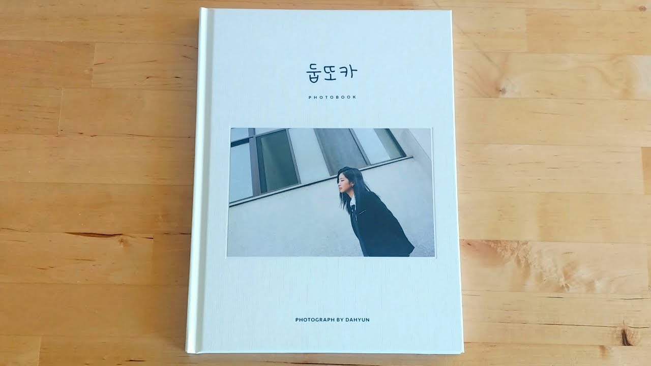 Распаковка фотокниги TWICE Dubtoka Photograph by Dahyun