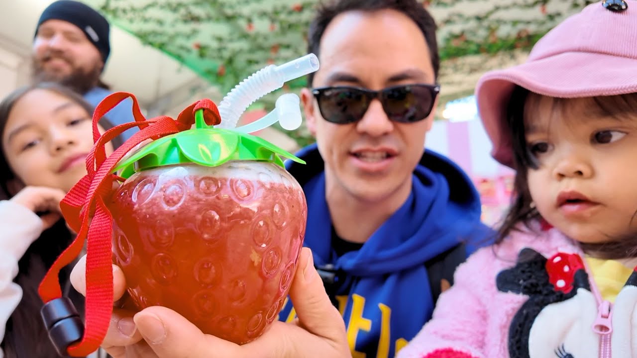 Why Strawberries in Japan grow in the Winter! | Yokohama Strawberry Festival