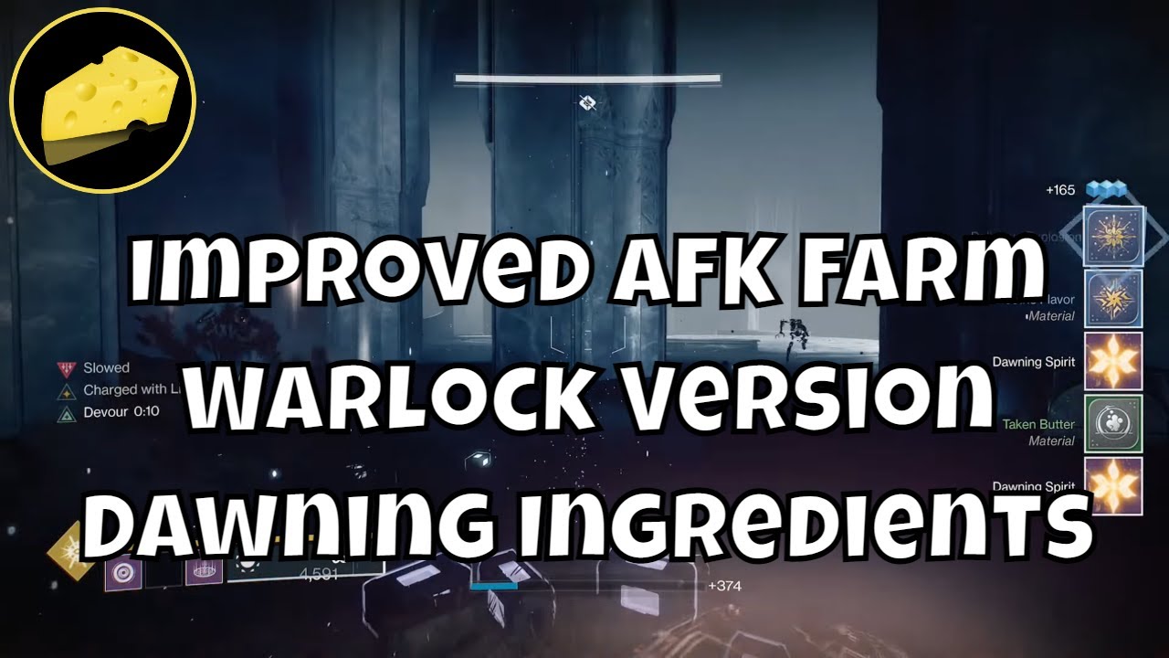 Improved AFK Warlock Dawning Ingredient and Spirit Farm - Delicious Explosion Electric Flavor