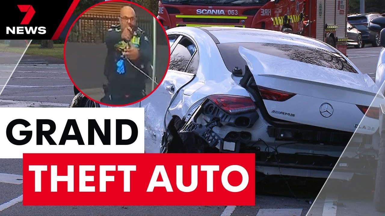 Police chase chaos as Dandenong duo leads officers on death-defying pursuit | 7 News Australia