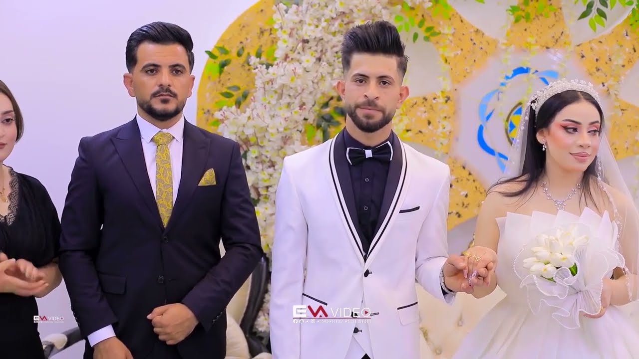 الفنان  شاكر حلو حفلة زفاف ازهر و عيشان                     في قاعة افين الملكي جزء 8